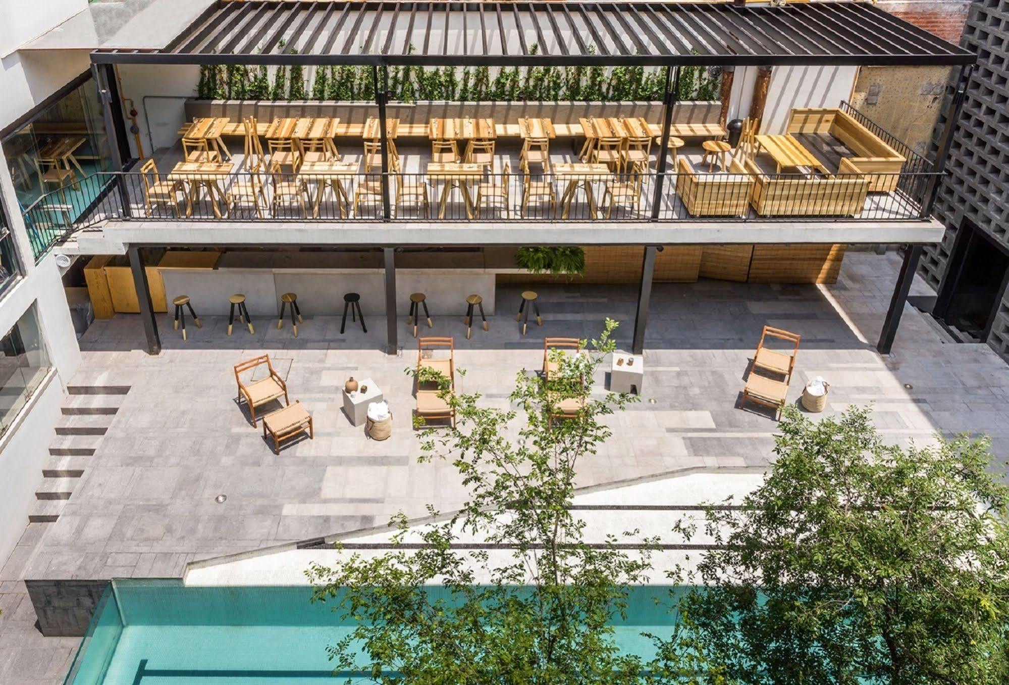Hotel Carlota Mexiko-Stadt Exterior foto