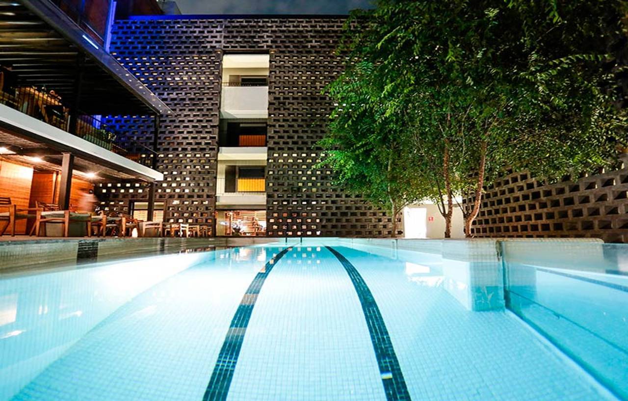 Hotel Carlota Mexiko-Stadt Exterior foto